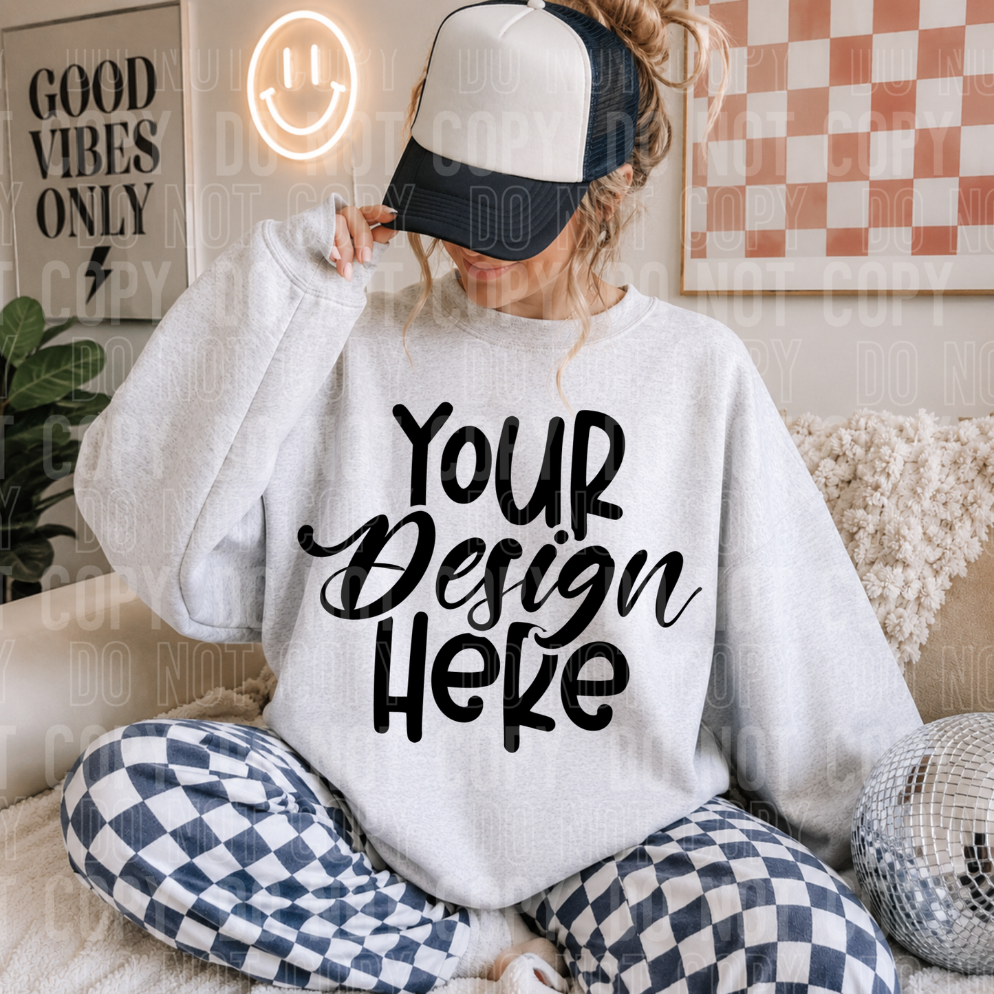 Ash Gildan Mockup- 2026 - PNG file- Digital Download