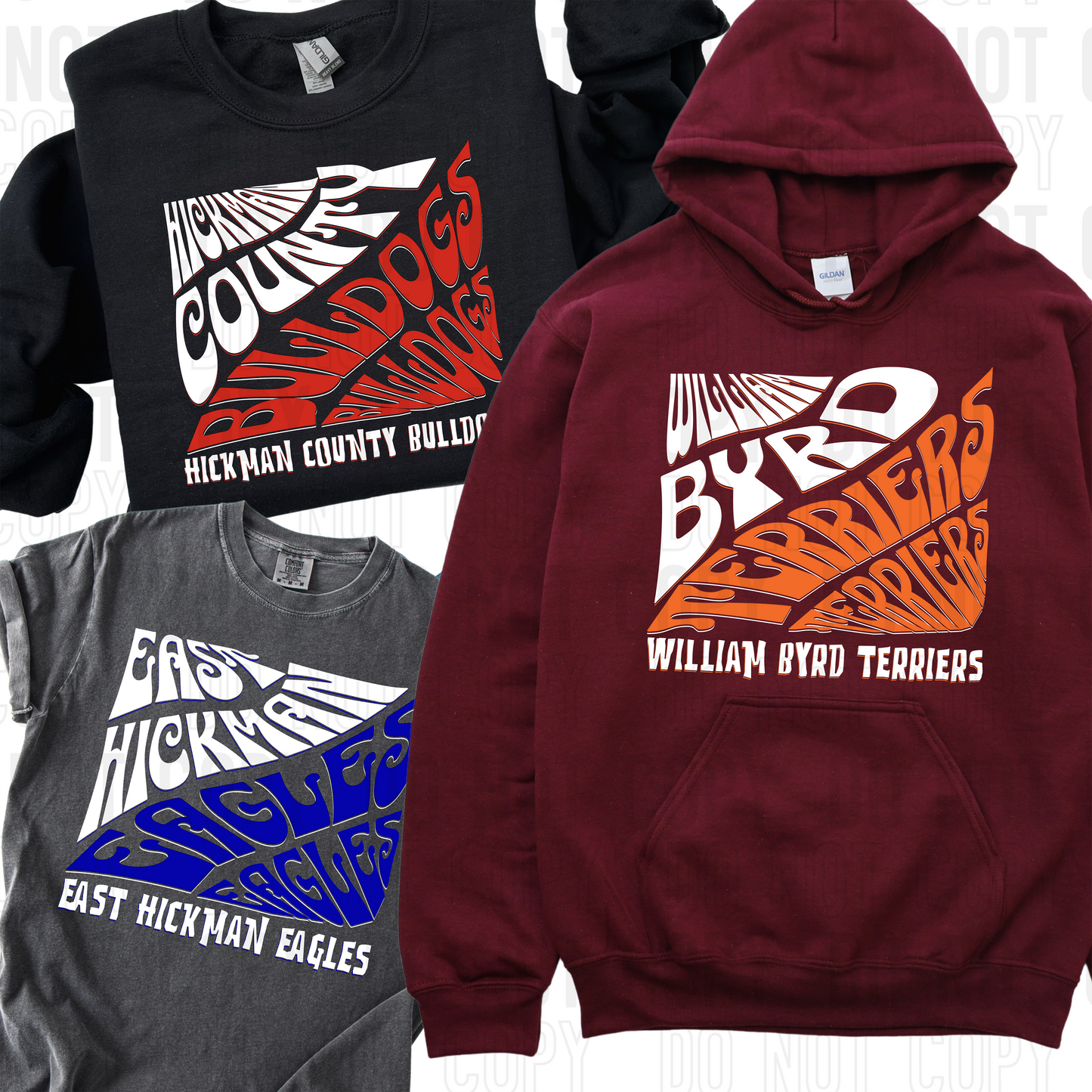 Curved square custom mascot - PNG file- Digital Download