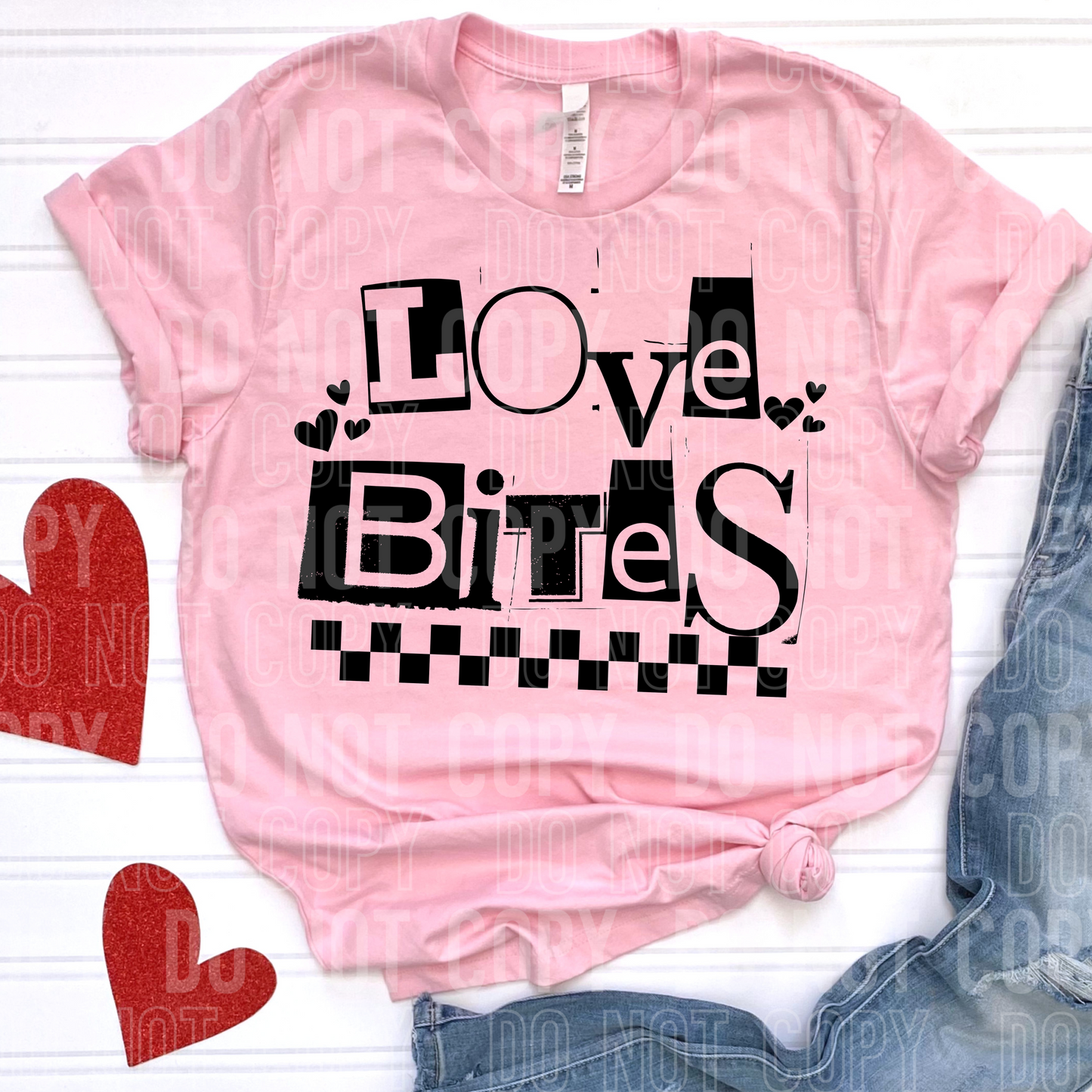 Love bites- White and Black font - 2025 - PNG file- Digital Download