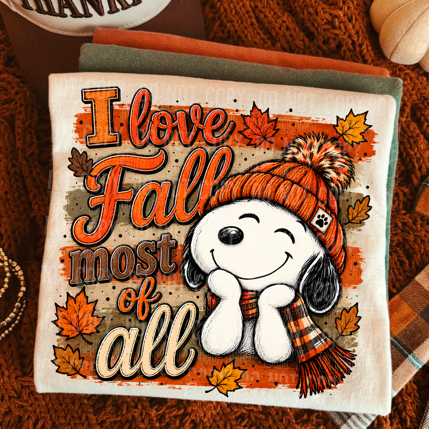 I Love Fall Most of All - Semi Exclusive - 2026 - PNG file- Digital Download