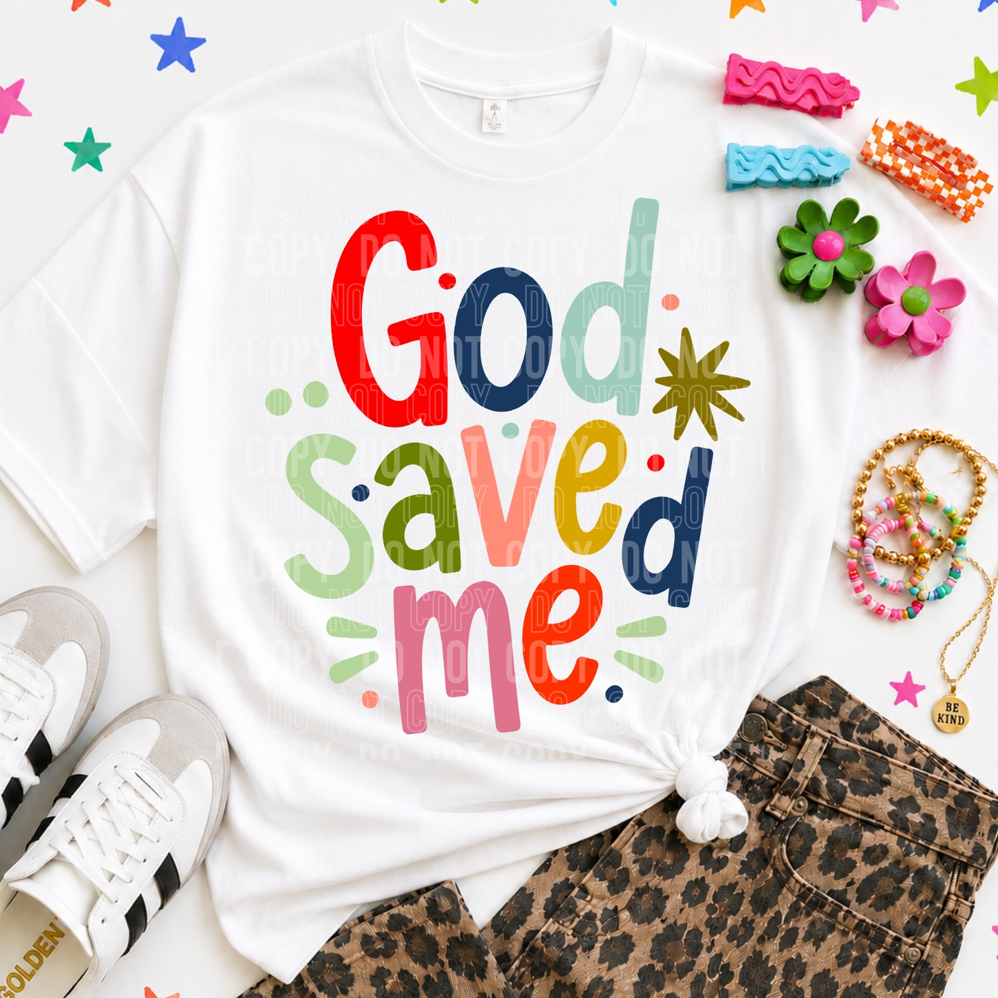 God Saved Me - 2026 - PNG file- Digital Download
