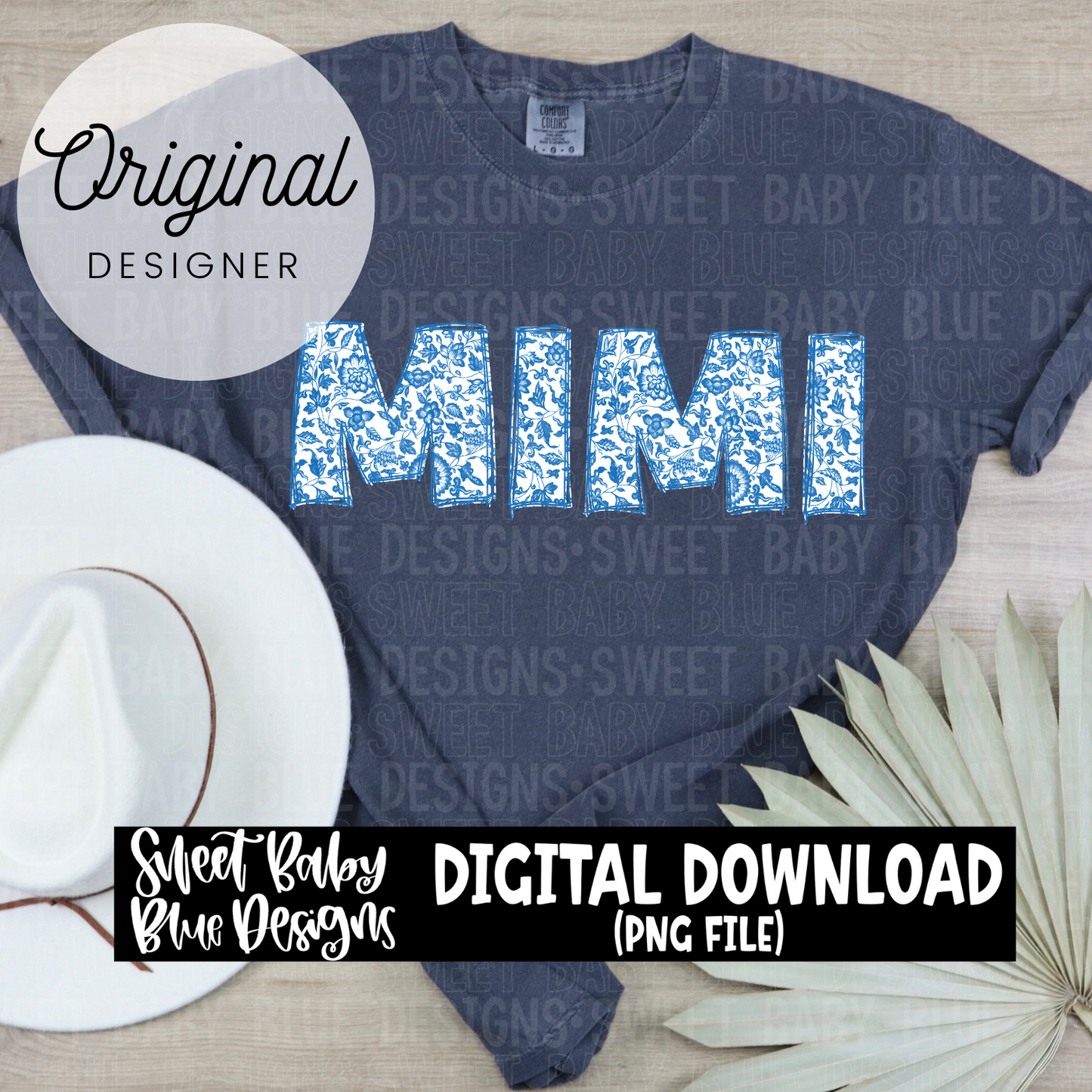Mimi- Chinoiserie - 2024- PNG file- Digital Download