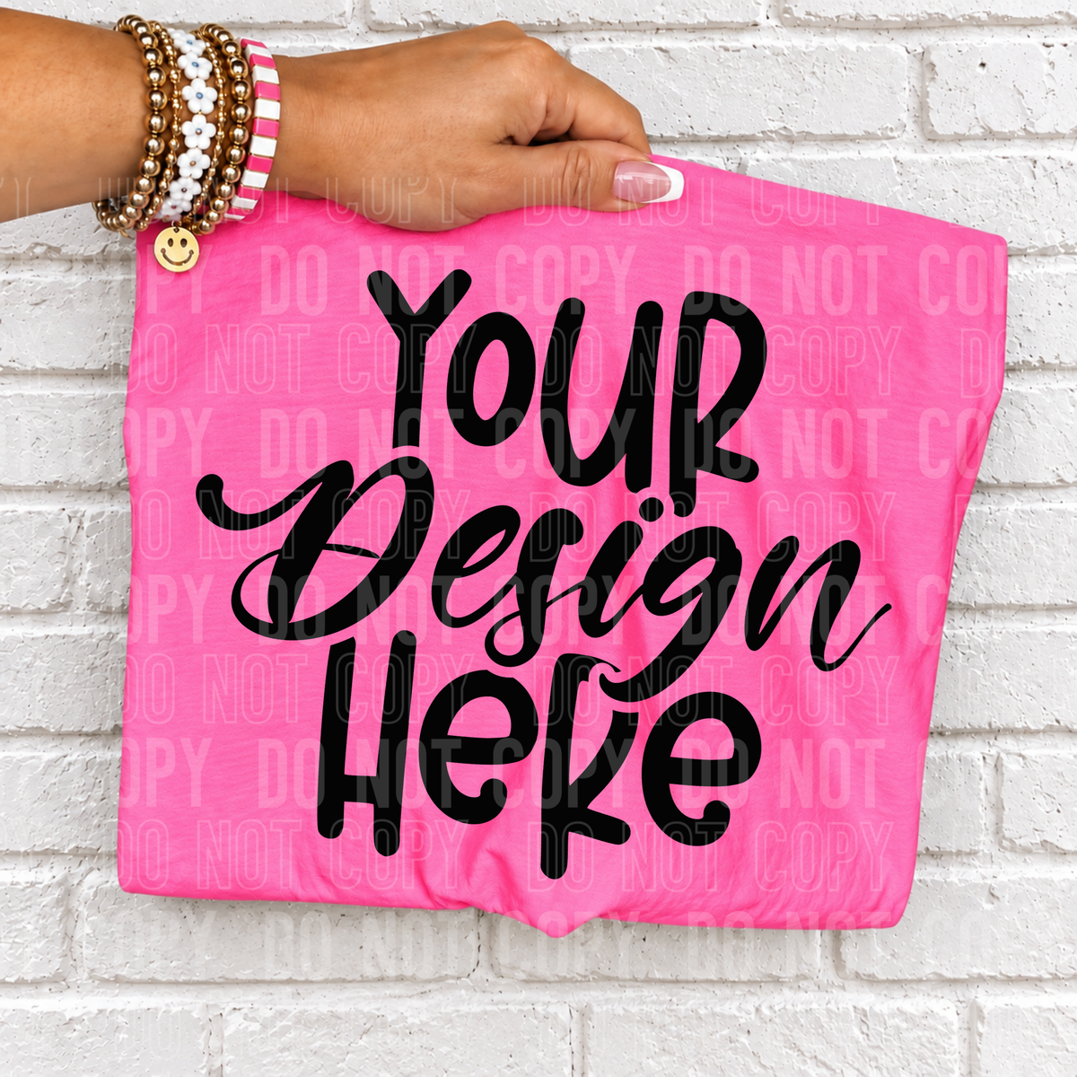 Neon Pink - Mockup - 2026 - PNG file- Digital Download