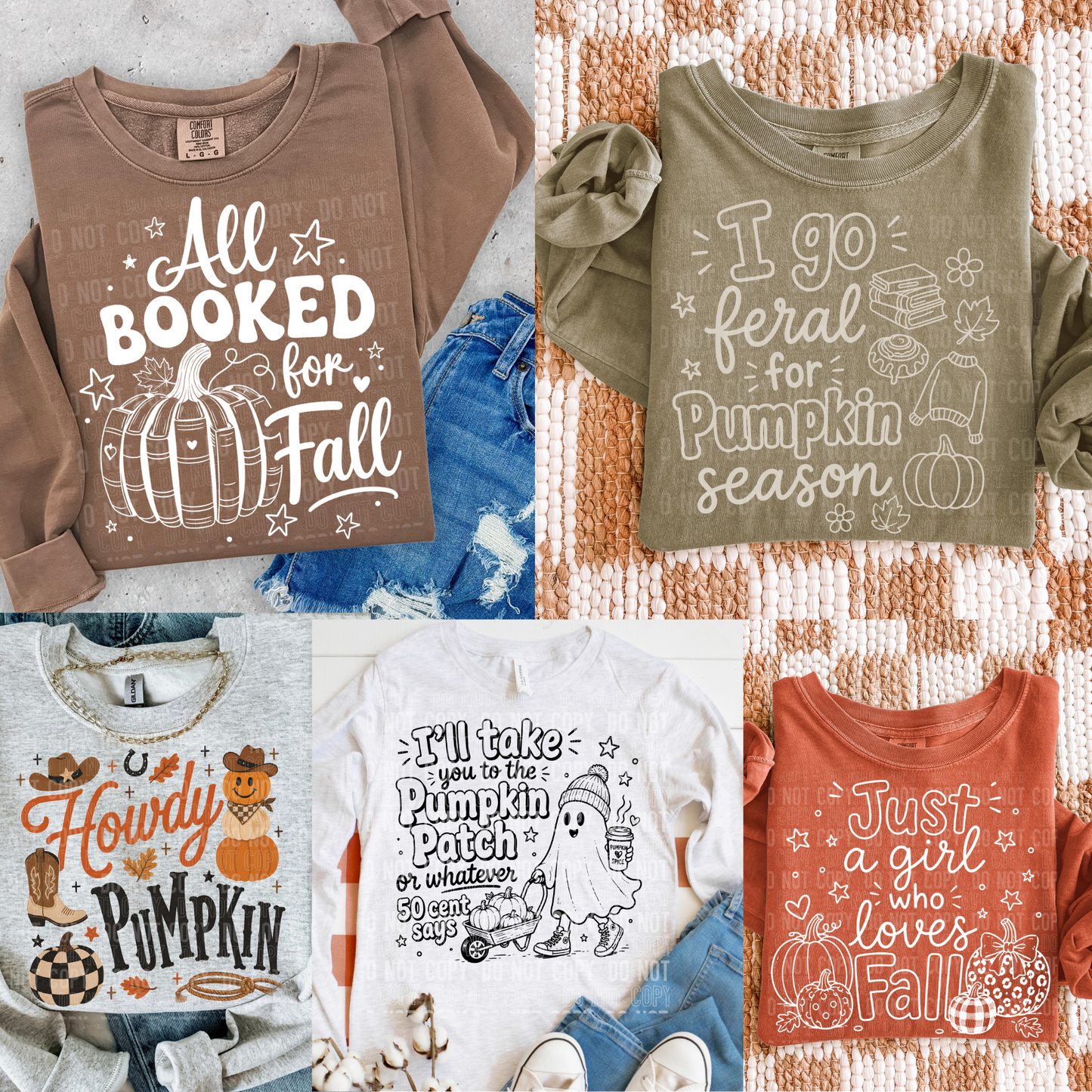 Fall Bundle- 5 Digital Downloads - Semi Exclusive - 2026 - PNG file- Digital Download