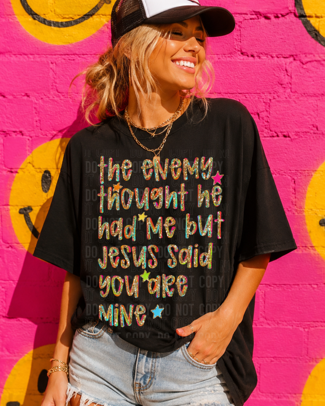 The enemy thought he had me - LIMITED AVAILABLE - 2026 - PNG file- Digital Download