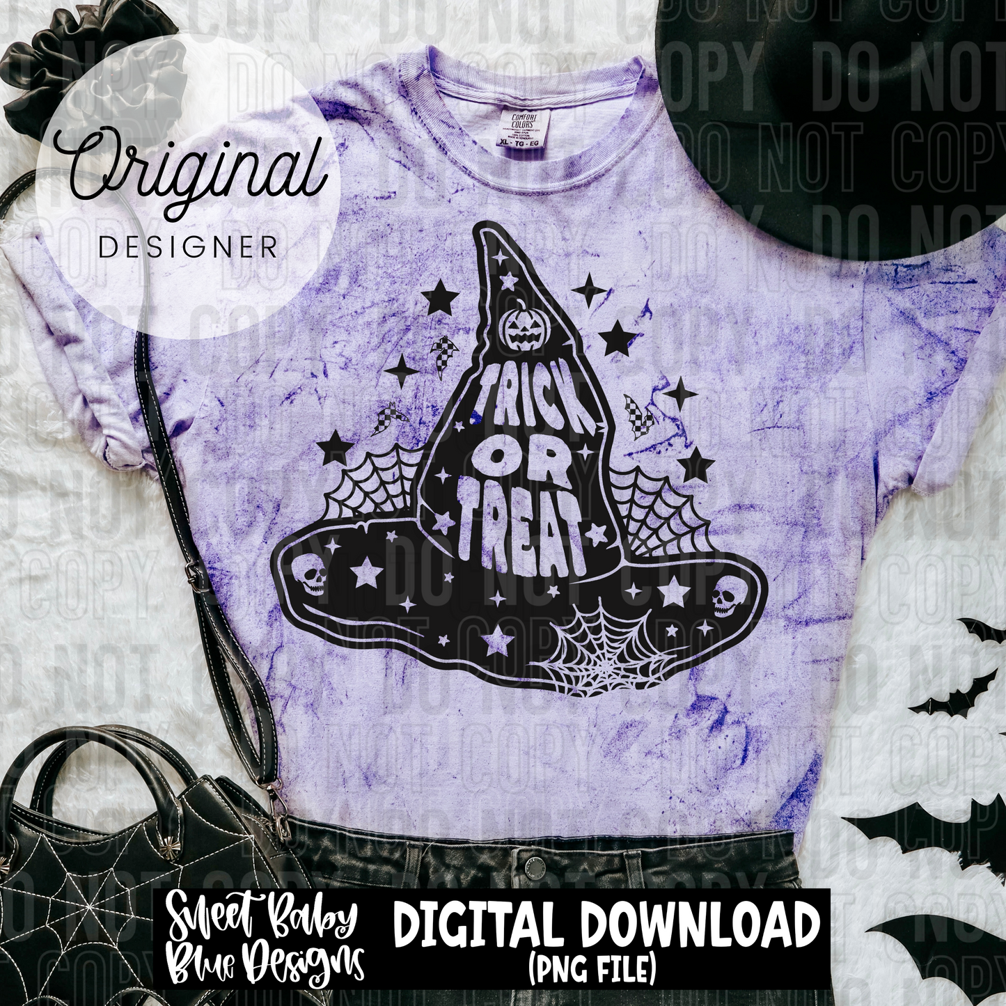 Trick or Treat- Halloween - 2025 - PNG file- Digital Download