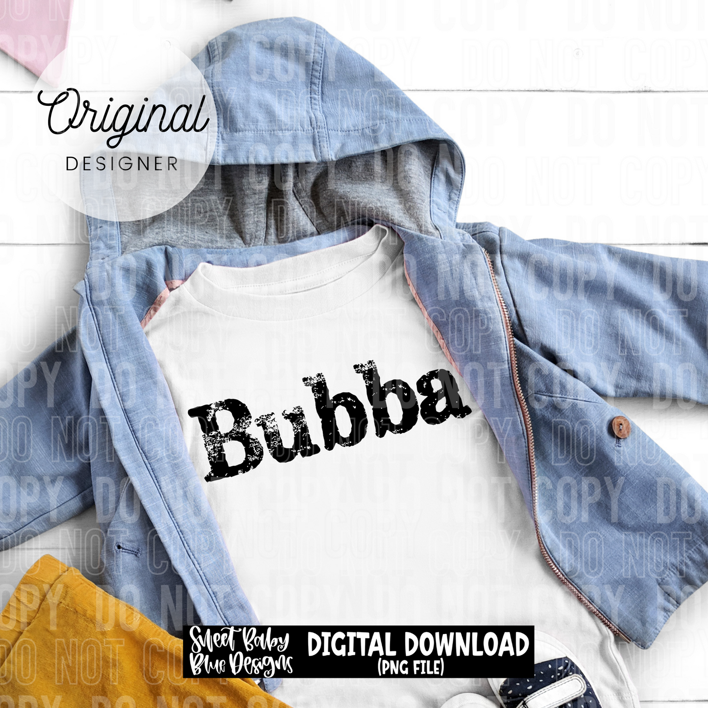 Bubba - 2025 - PNG file- Digital Download