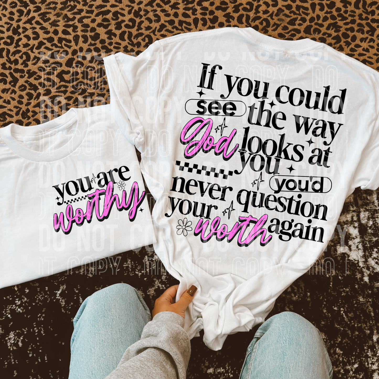 If You Could See The Way God Looks At You - LIMITED AVAILABLE - 2026 - PNG file- Digital Download