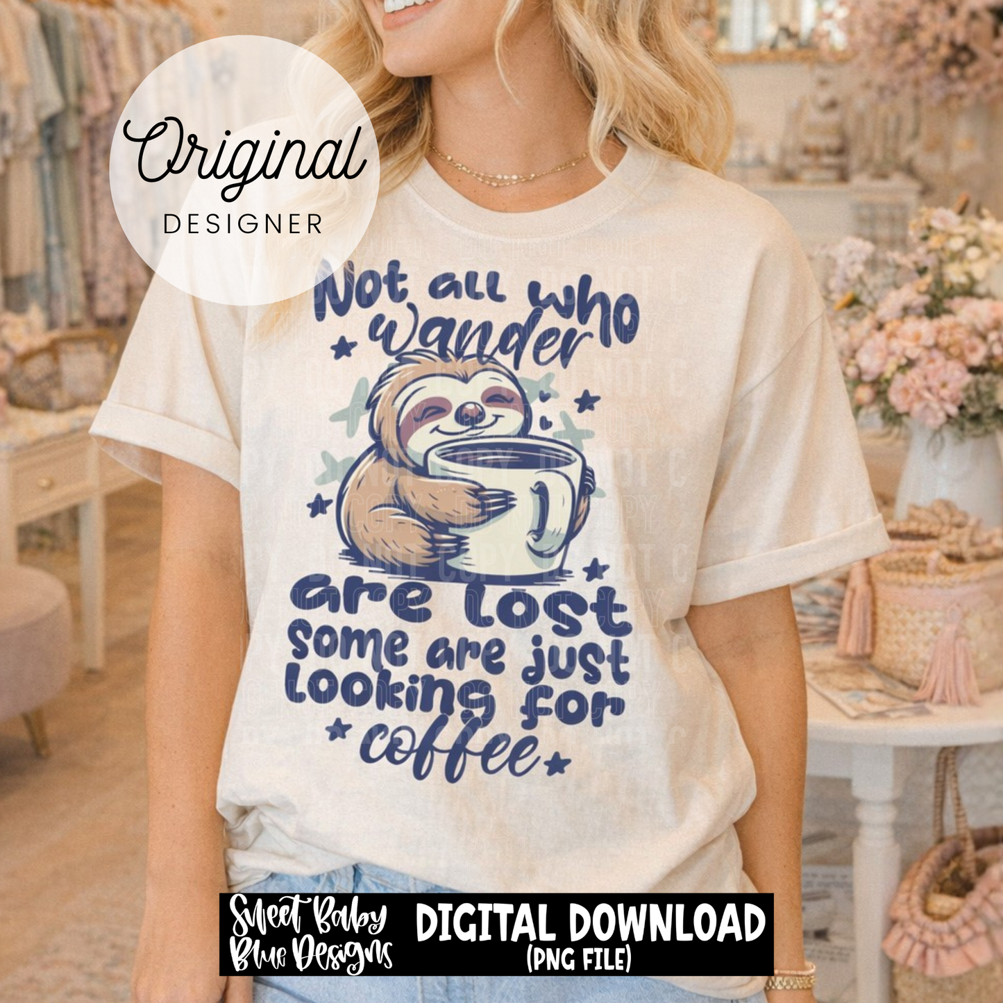 Not All Who Wander - 2026 - PNG file- Digital Download