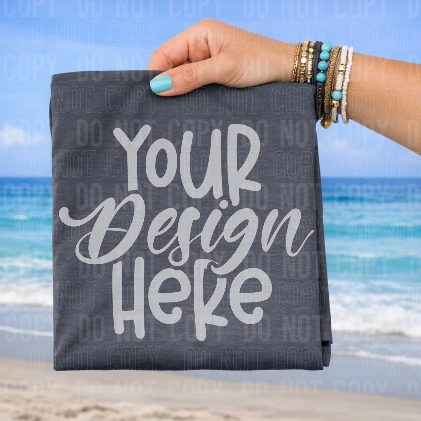 Dark Grey Mockup - Ocean - 2026 - PNG file- Digital Download