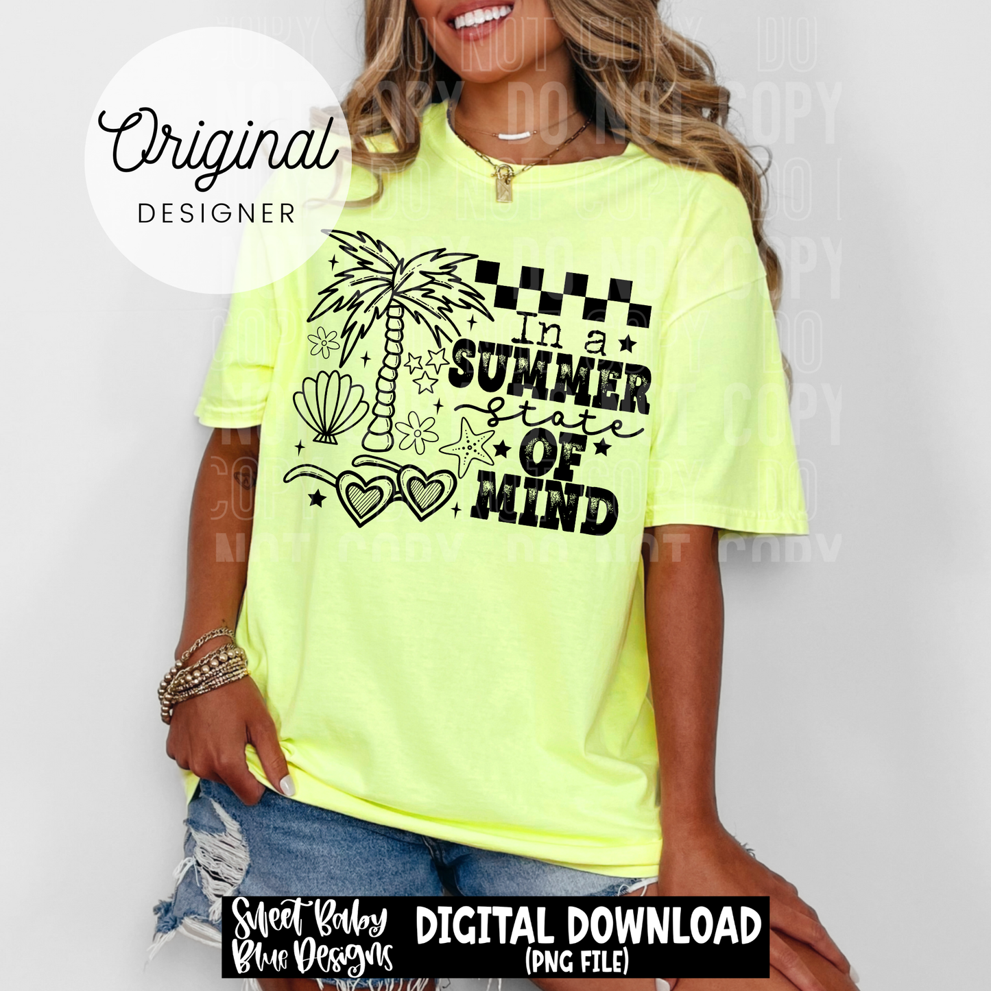 In a Summer State of Mind- Summer - 2026 - PNG file- Digital Download