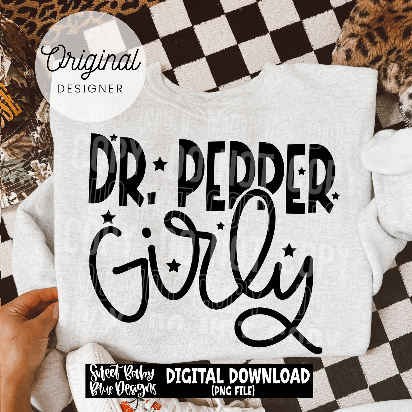 Dr. P Girly - 2026 - PNG file- Digital Download