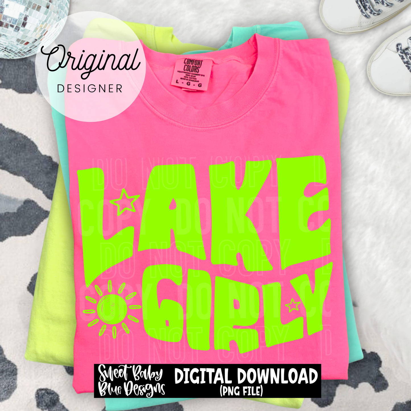 Lake Girly - 2026 - PNG file- Digital Download