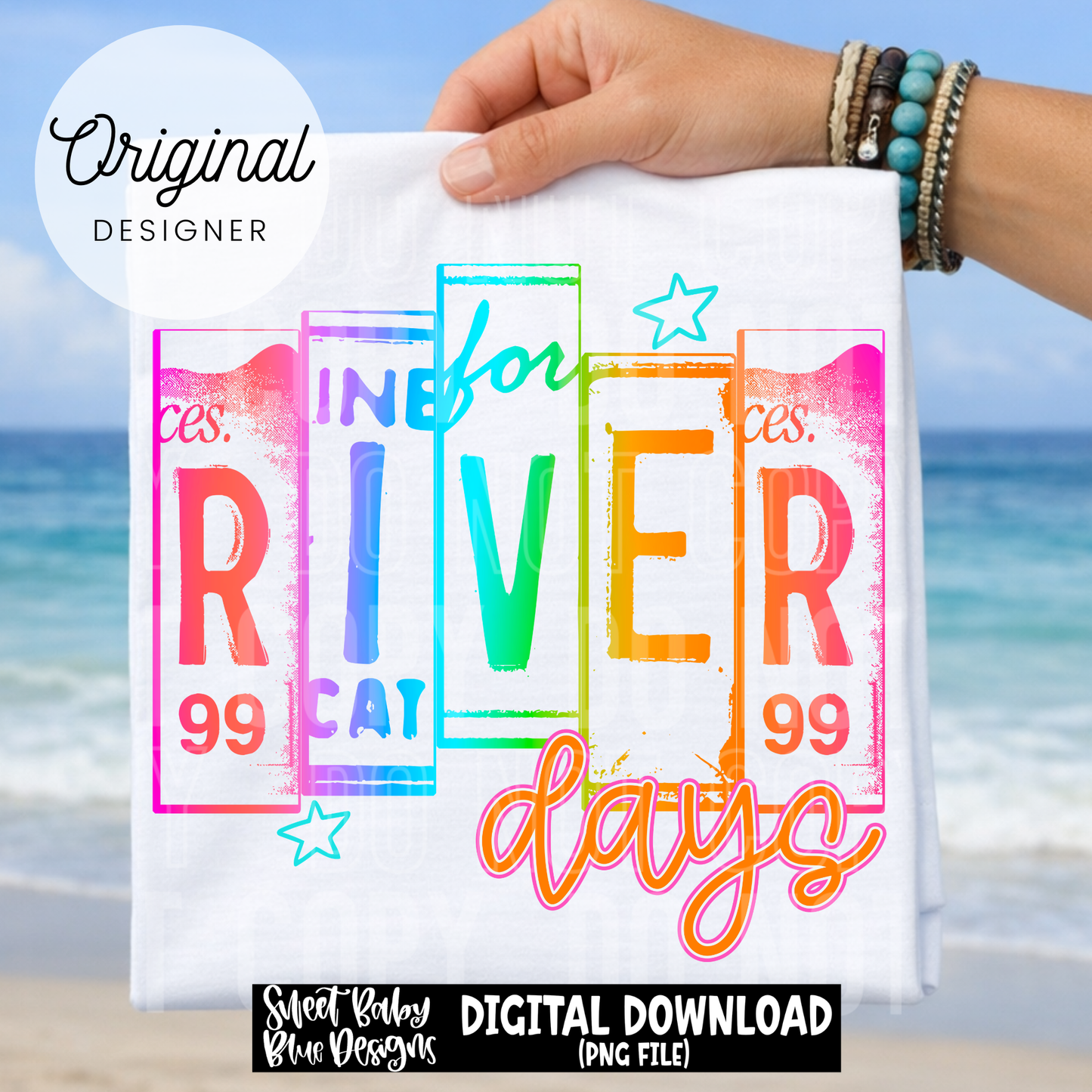 River Days - 2026 - PNG file- Digital Download