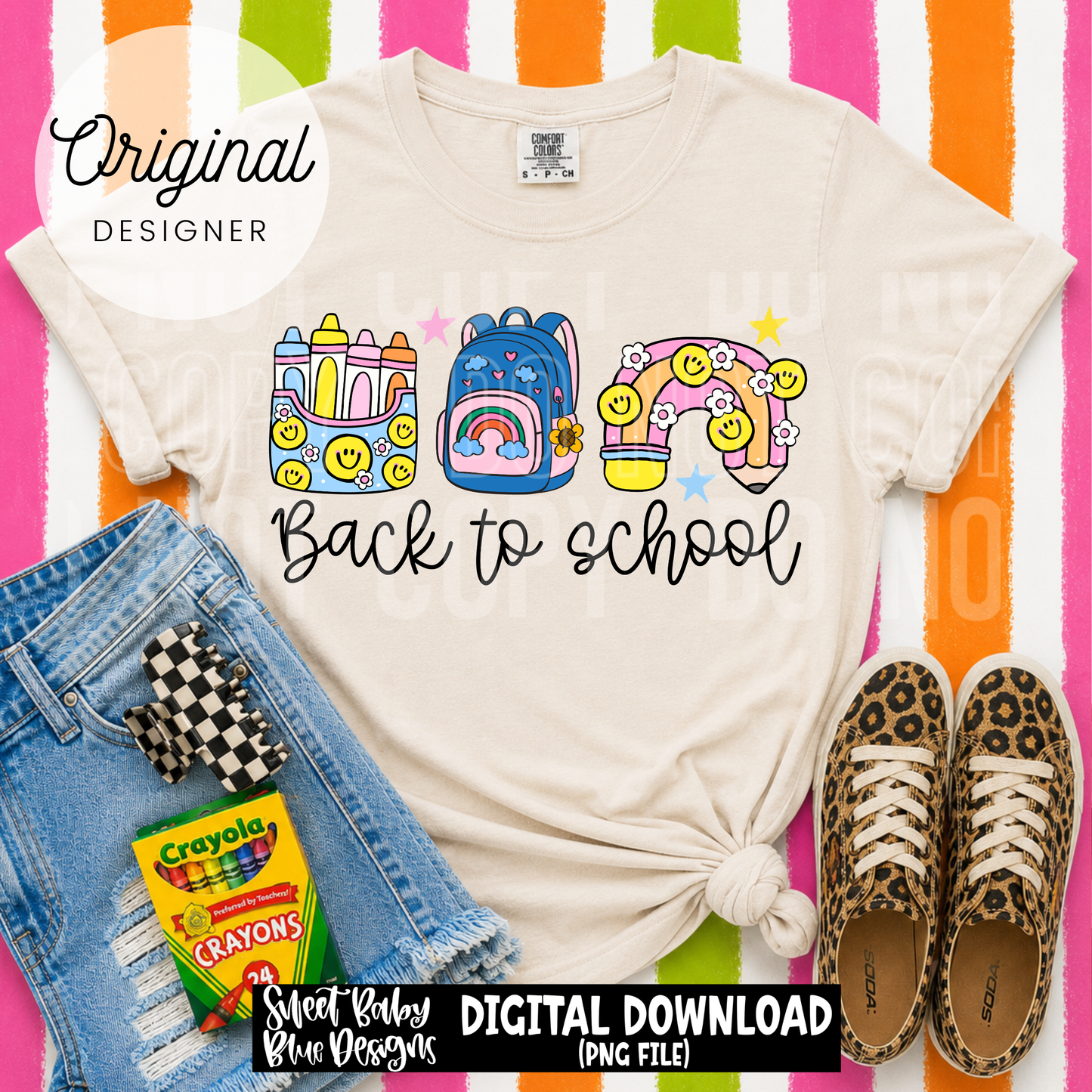 Back To School - 2026 - PNG file- Digital Download