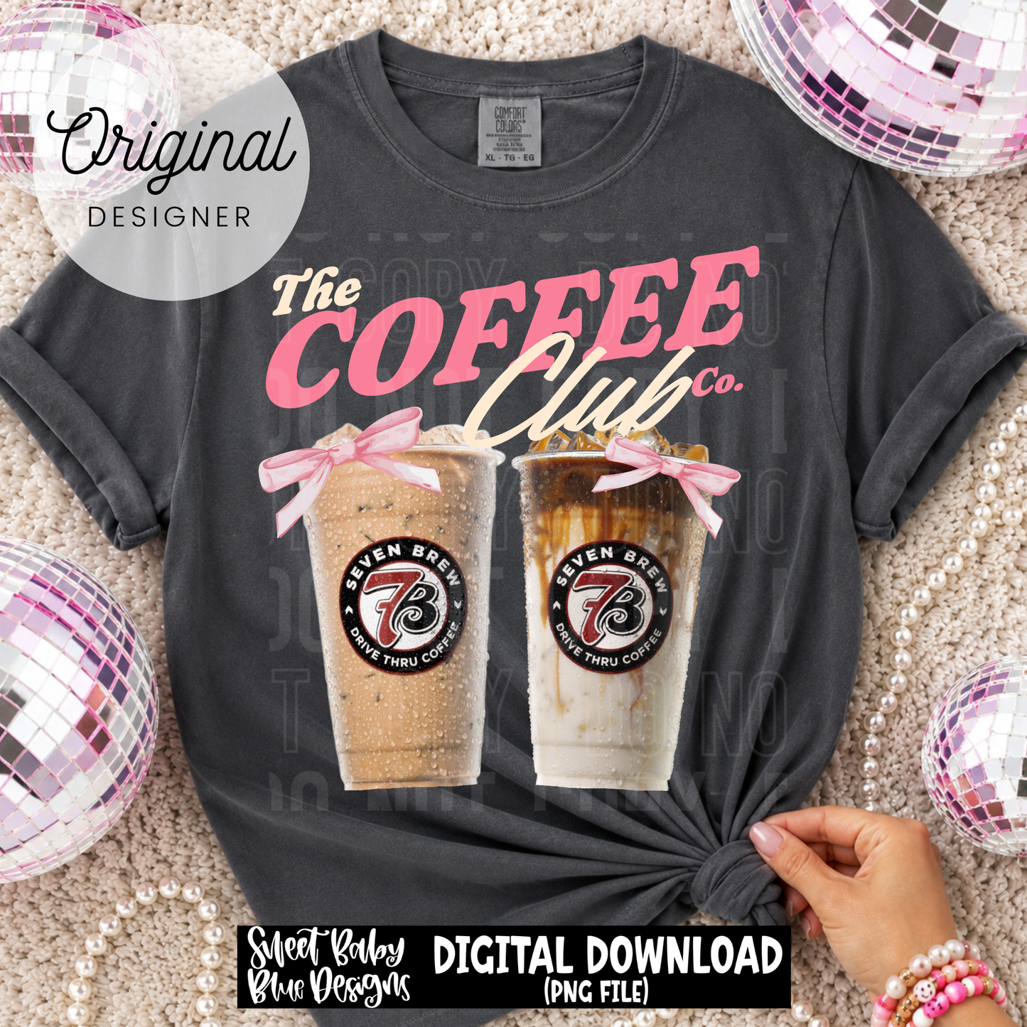 The Coffee Club - 2026 - PNG file- Digital Download