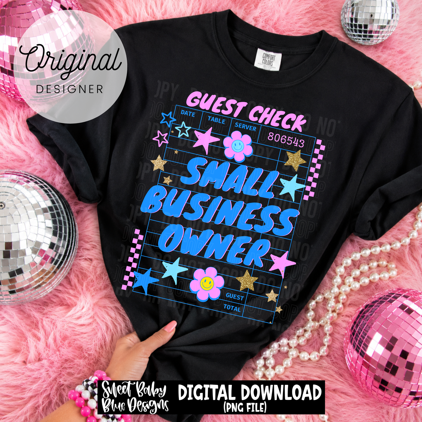 Small Business Owner Check - 2026 - PNG file- Digital Download
