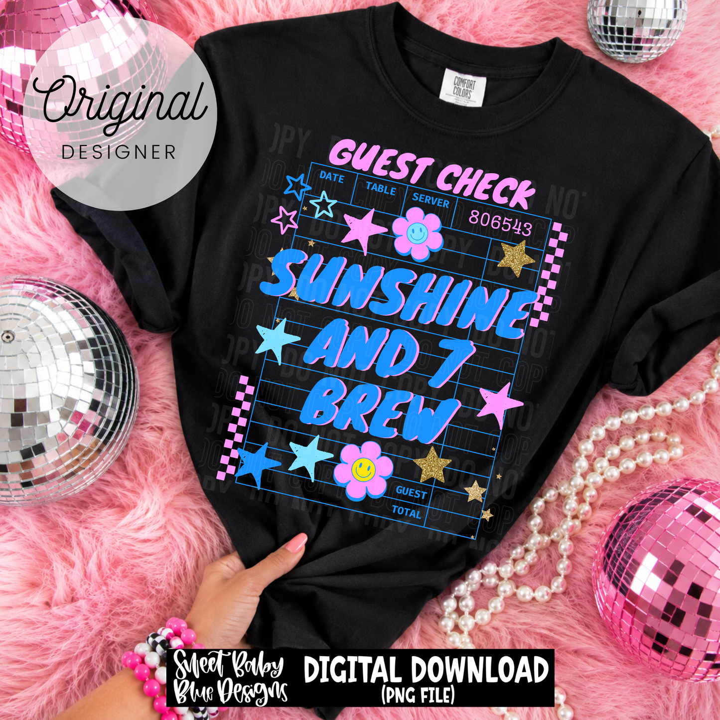 Sunshine Coffee - 2026 - PNG file- Digital Download