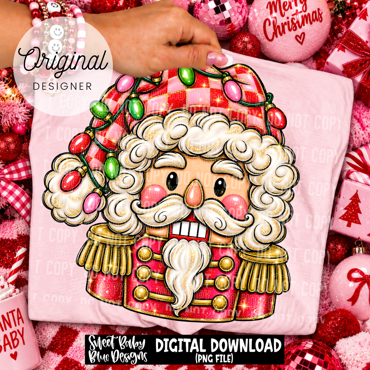 Nutcracker Doodle - Christmas - 2026 - PNG file- Digital Download