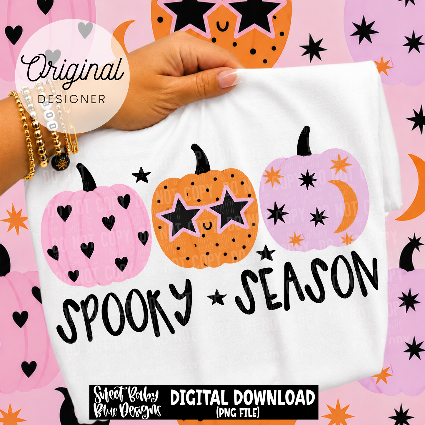 Spooky Season Pumpkin - 2026 - PNG file- Digital Download