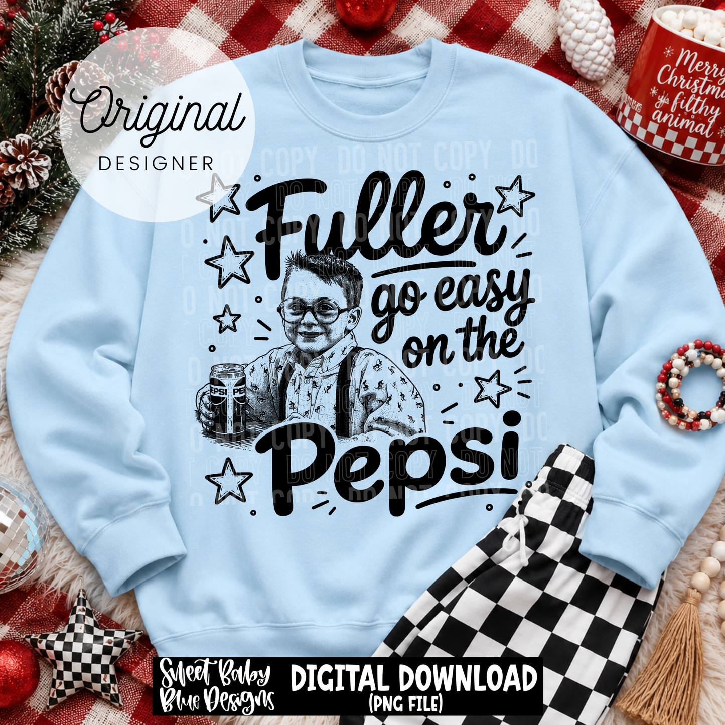 Fuller Go Easy - Christmas - 2026 - PNG file- Digital Download
