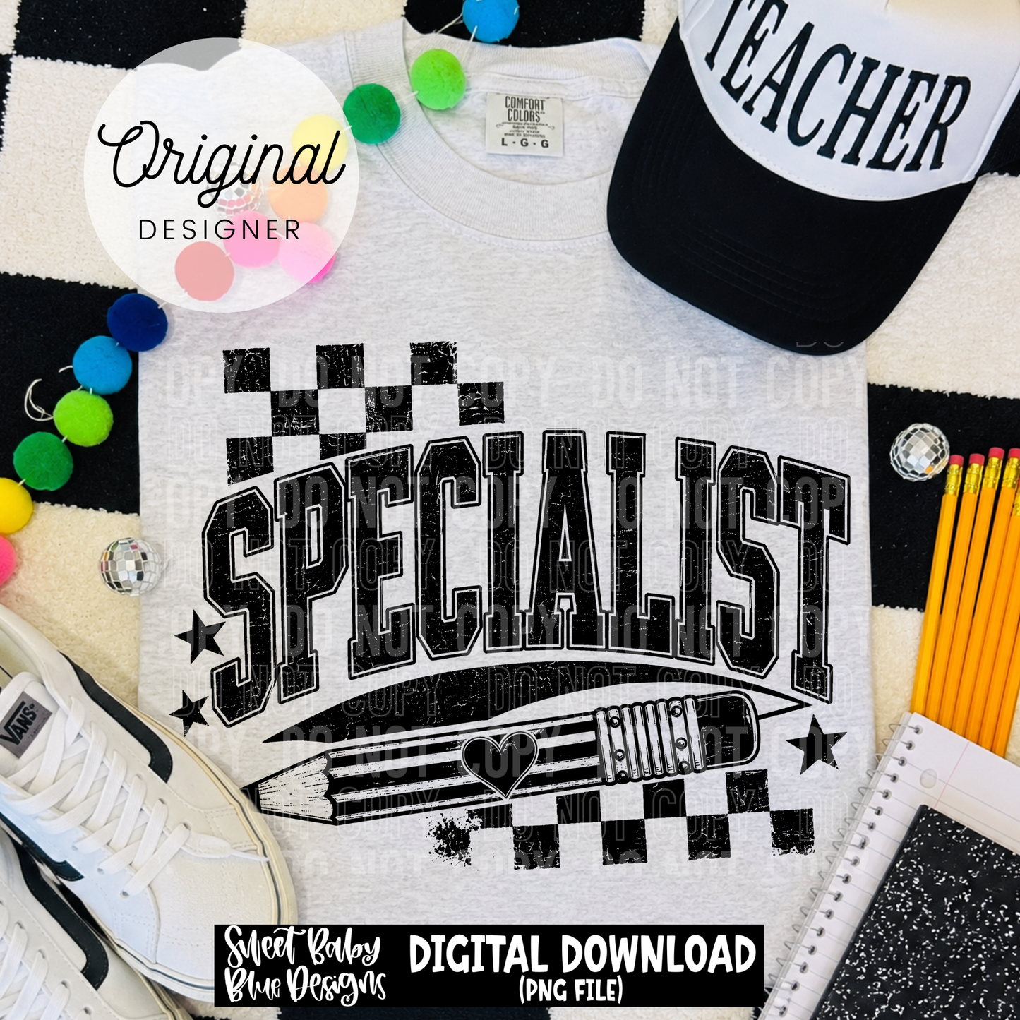 Specialist- School - 2026 - PNG file- Digital Download