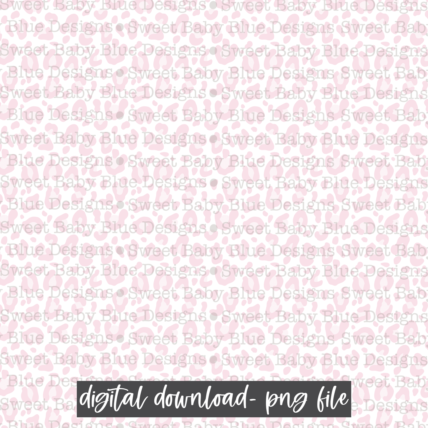 Pale pink leopard Digital Paper- 2021- PNG file- Digital Download