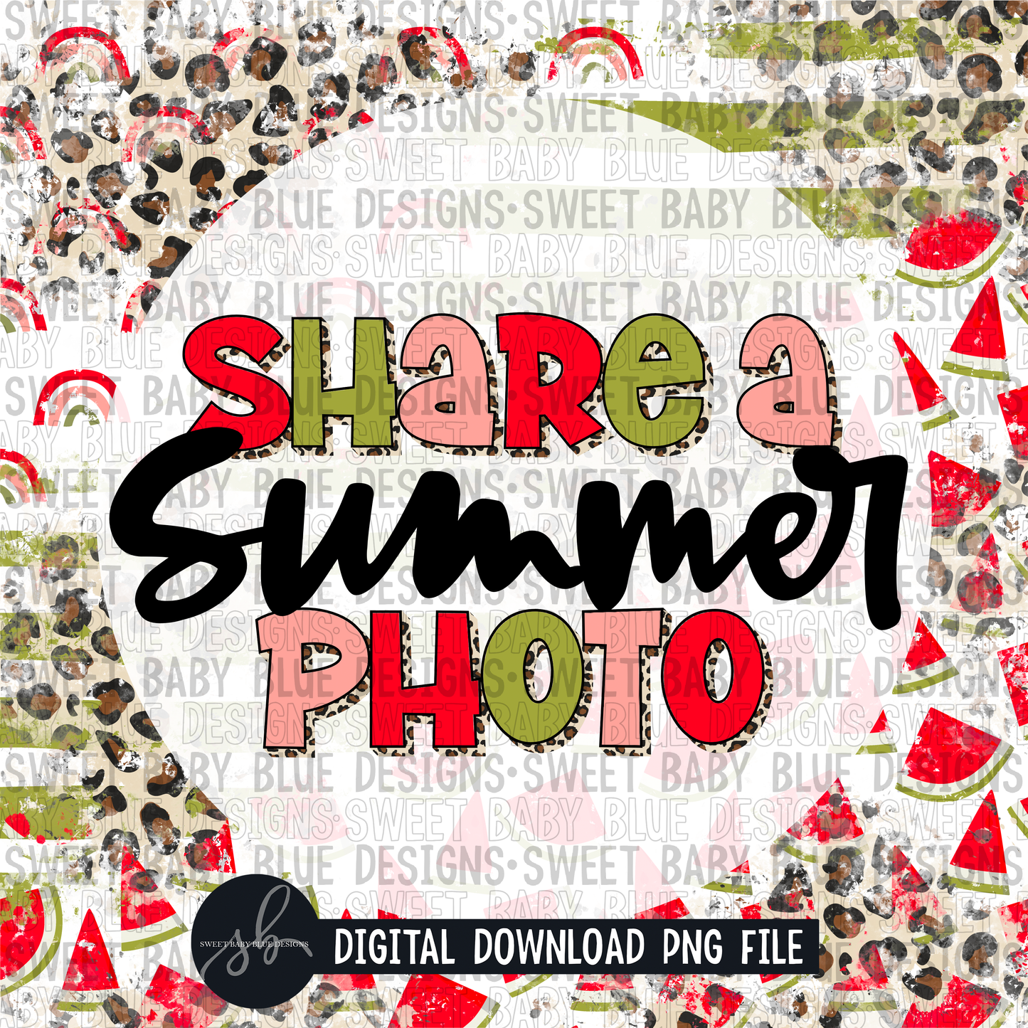 Share a Summer photo- Interactive post - 2022 - PNG file- Digital Download