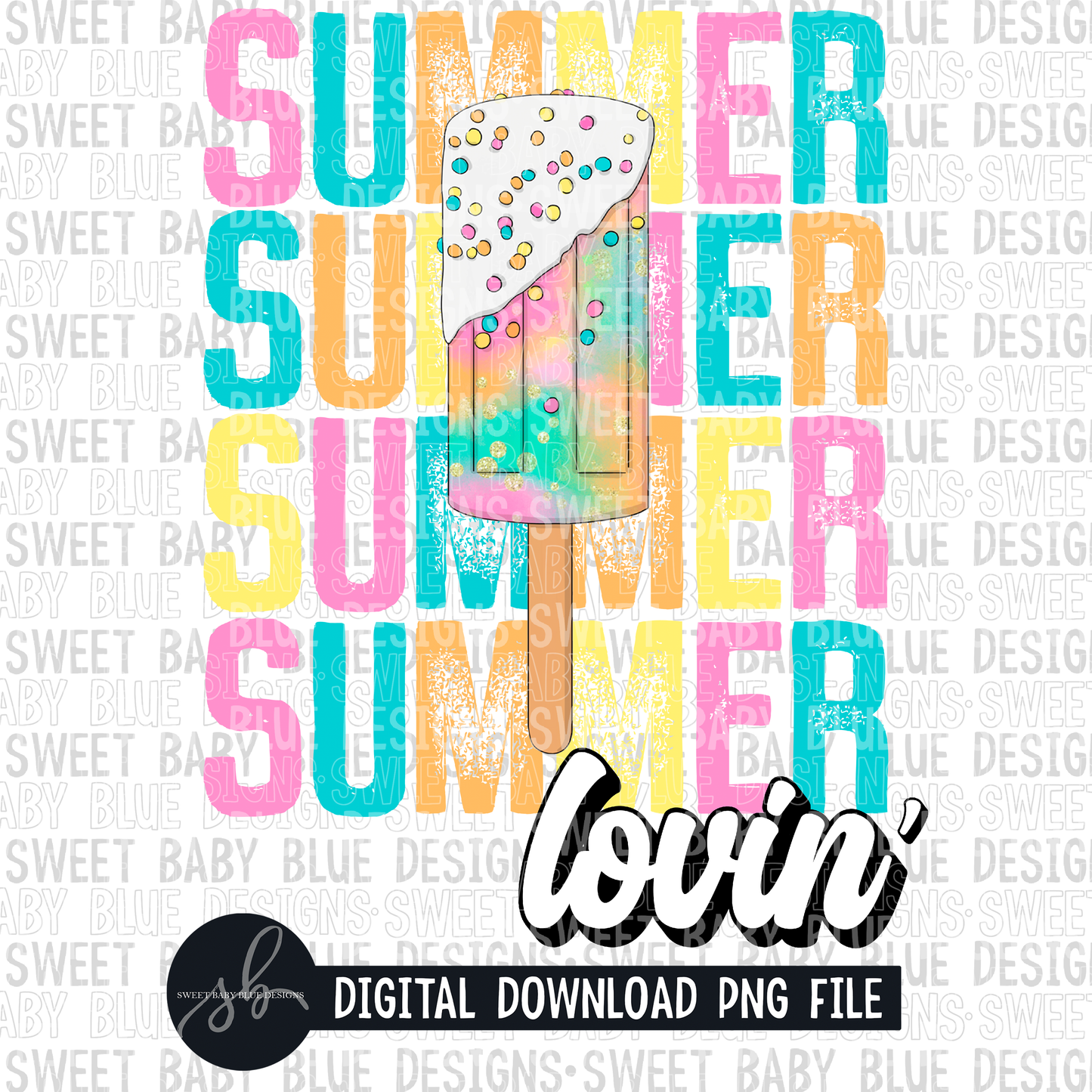 Summer lovin'- Summer- 2022- PNG file- Digital Download