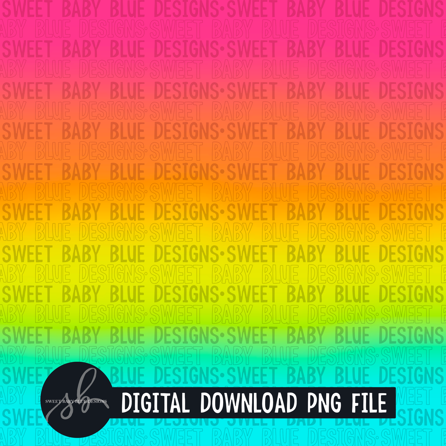 Summertime ombre- Digital paper - 2022 -PNG file- Digital Download