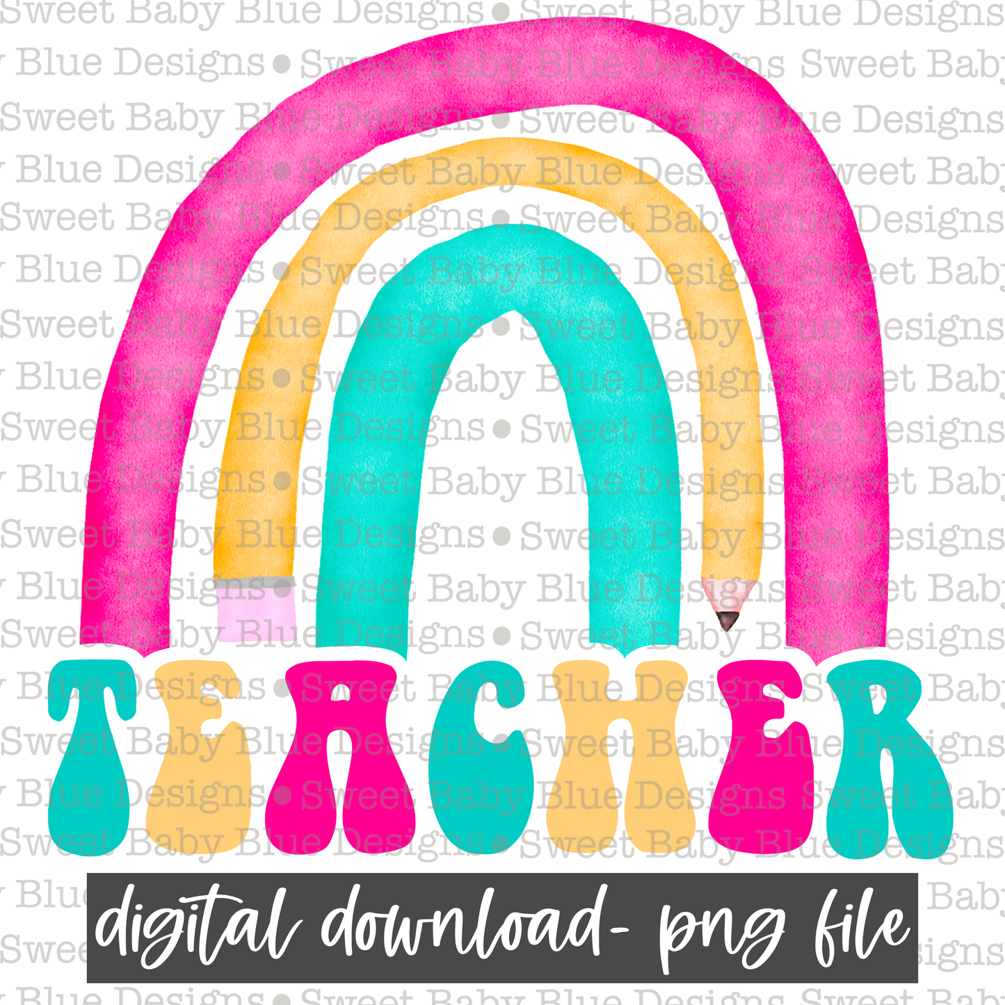 Teacher - School- 2021 - PNG file- Digital Download