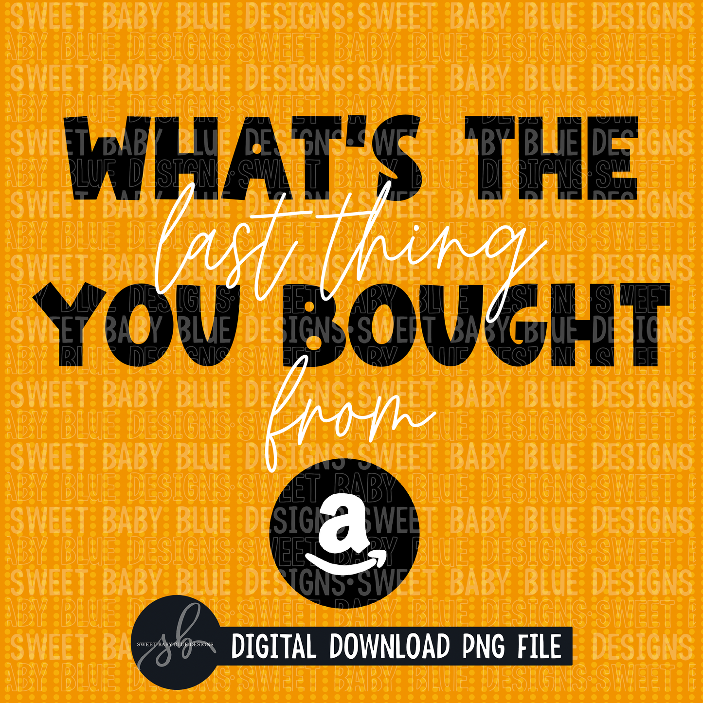 What's the last thing you bought- Interactive post- 2022- PNG file- Digital Download