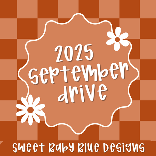 September drive - 2025- PNG file- Digital Download
