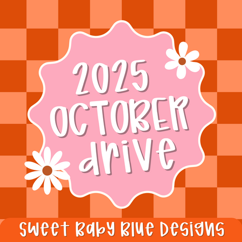 October drive - 2025- PNG file- Digital Download