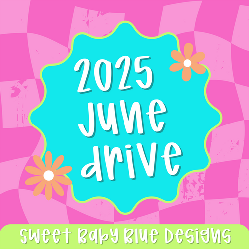 June Drive- 2025- PNG file- Digital Download