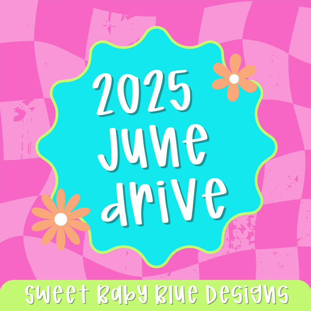 June Drive- 2025- PNG file- Digital Download