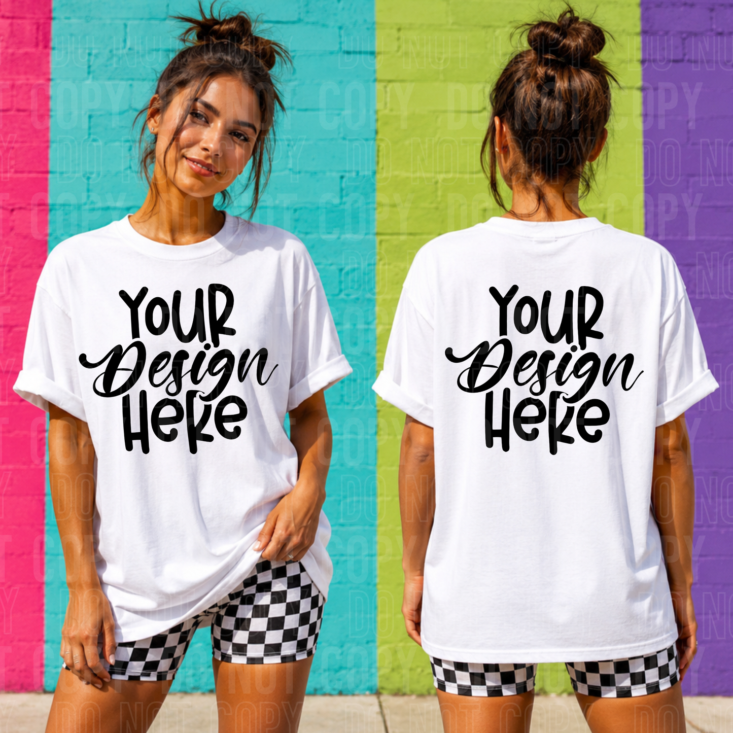 3001 Bella White- Front and Back - 2026 - PNG file- Digital Download