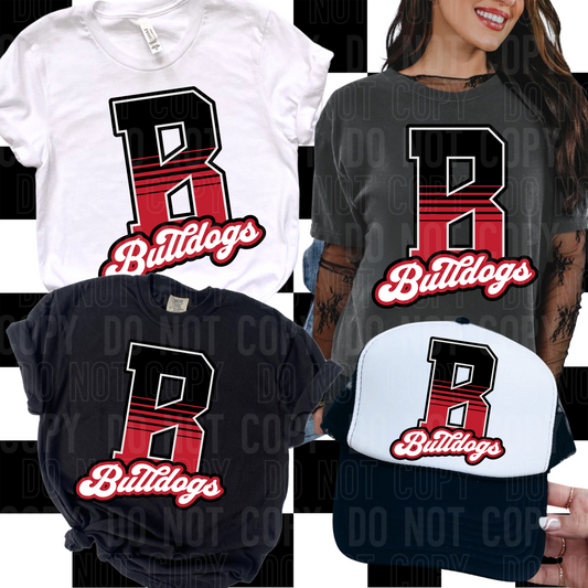 Capital mascot cursive - PNG file- Digital Download