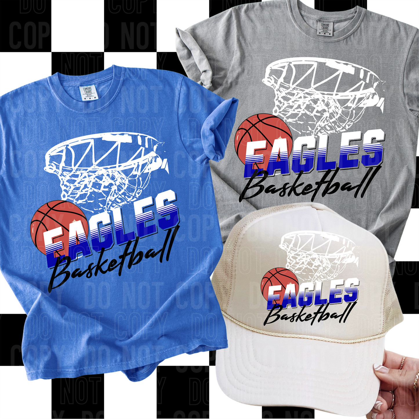 Custom Basketball mascot - PNG file- Digital Download