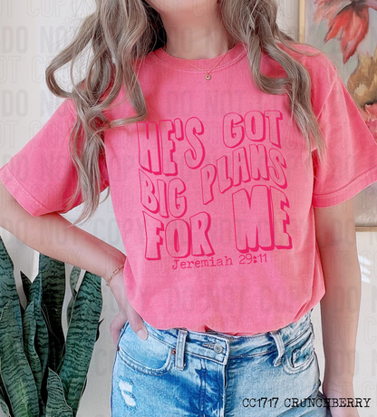 He's got big plans for me - 2023- PNG file- Digital Download