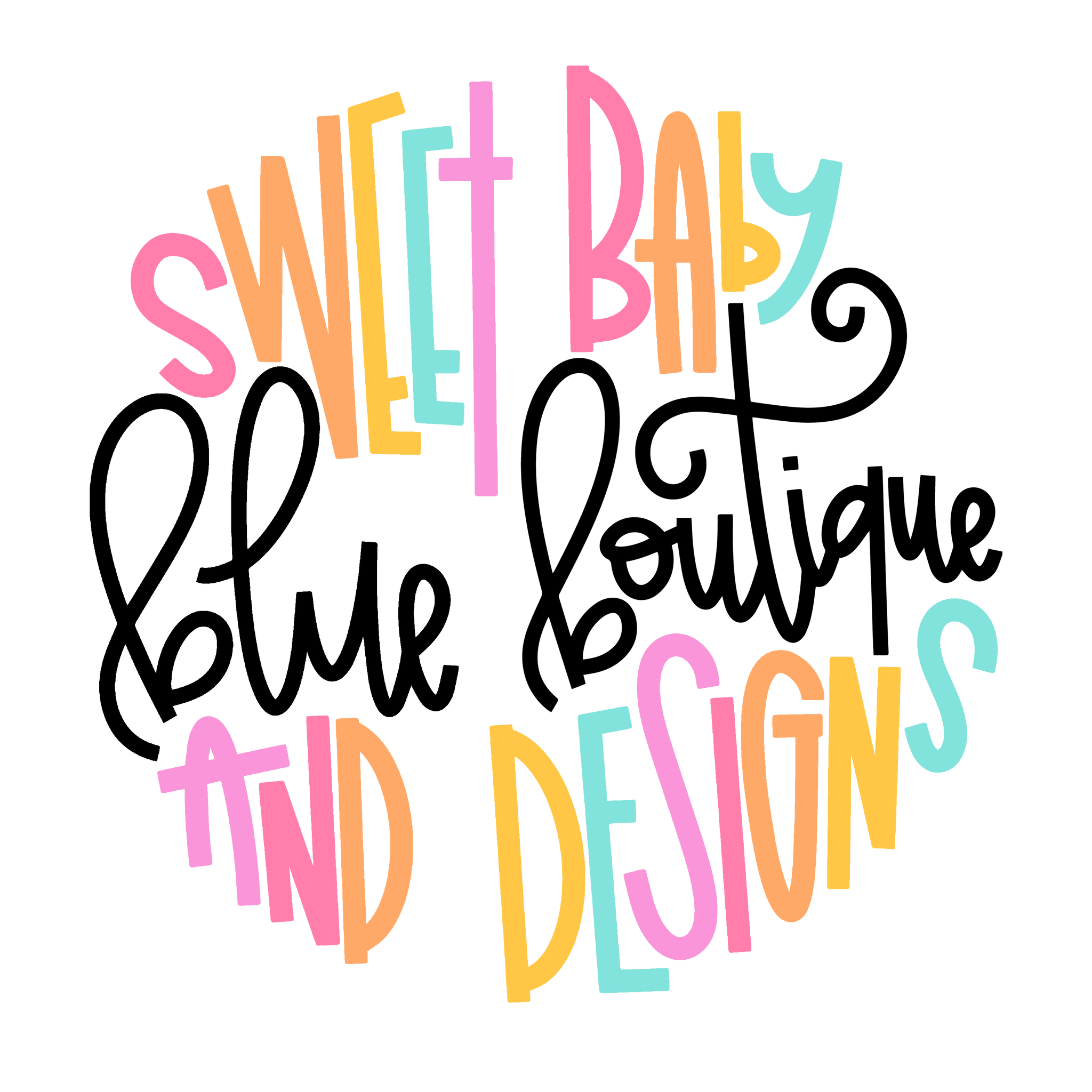 CUSTOM ORDERS Sweet Baby Blue Boutique