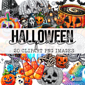 Halloween clipart - 2024- PNG file- Digital Download