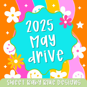 May Drive- 2025- PNG file- Digital Download