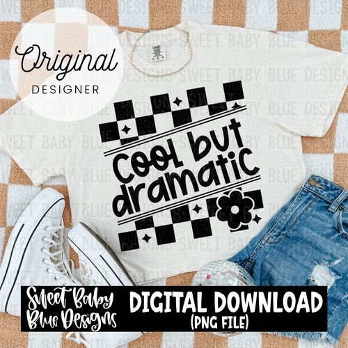 Cool but dramatic - 2024- PNG file- Digital Download
