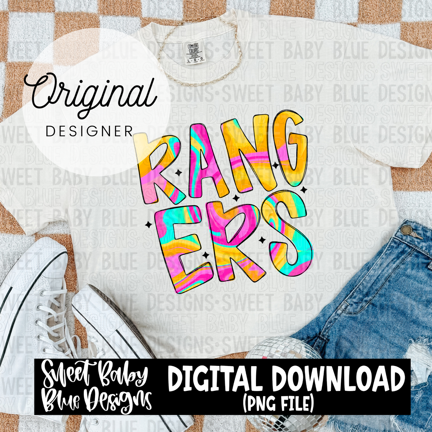 Rangers - 2024- PNG file- Digital Download