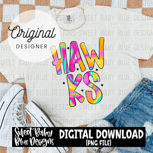 Hawks - 2024- PNG file- Digital Download
