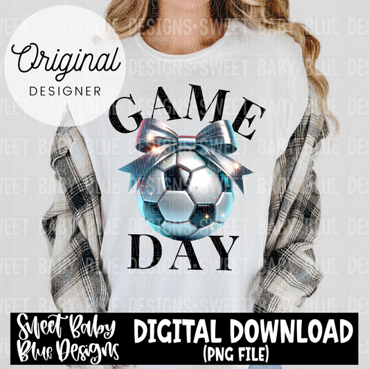 Game day soccer - 2024 - PNG file- Digital Download