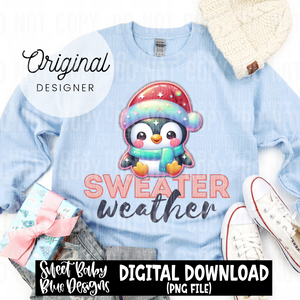 Sweater weather  - 2024 - PNG file- Digital Download