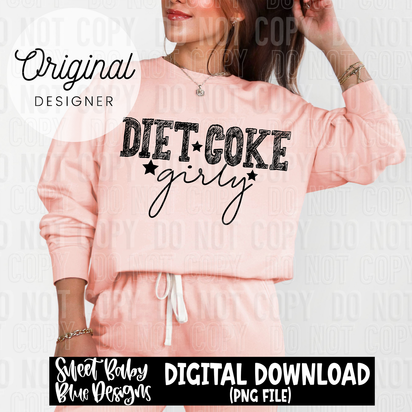 Diet Coke girly - 2025 - PNG file- Digital Download