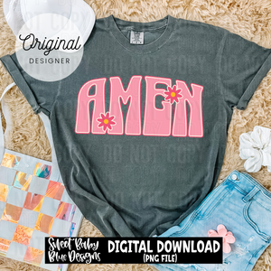 Amen - 2025 - PNG file- Digital Download